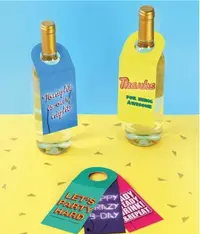 Etichete pentru sticla de vin - Party