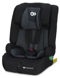 Scaun auto KinderKraft - Safety Fix 2, IsoFix, i-Size, 76-150 cm, Black
