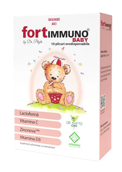 FortImmuno baby, 10 plicuri, Dr. Phyto