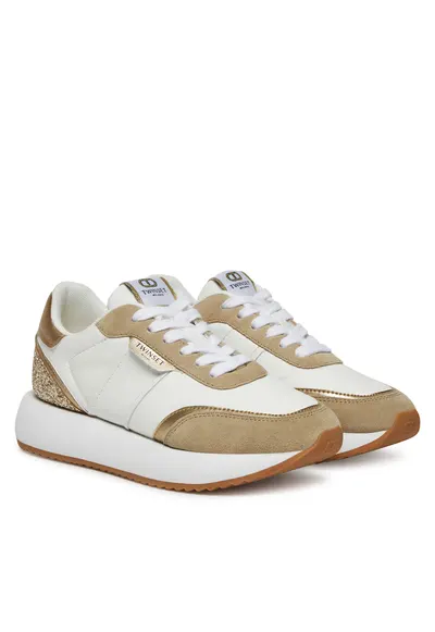Pantofi sport dama - 251TCP022 - alb/maro