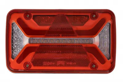 Stop spate stanga MULTILED III (LED, 12 24V, cu intermitent, cu far de ceata, marsarier, cu stop, lumina de parcare, reflector triunghiular, conector: 2x ASS2 2PIN ASS2 7PIN) potrivit ADR