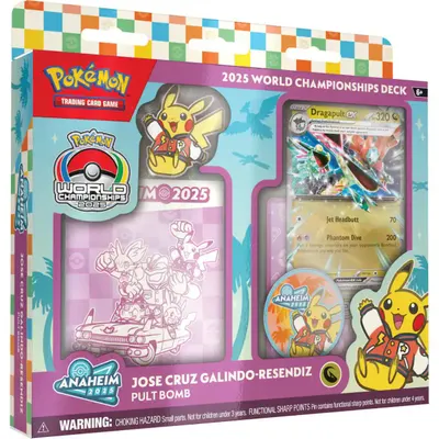 Set carti de joc, Pokemon TCG, 2025 World Championship Decks, Jose Cruz Galindo-Resendiz