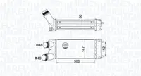 Intercooler Potrivit Citroen Berlingo, Berlingo Multispace, Berlingo Minivan; Peugeot Partner Tepee, Partner Minivan 1.6d 04.08-