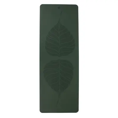 Saltea de yoga antiderapantă Bodhi Phoenix Leaves XL din cauciuc, 4 mm