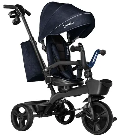 Tricicletă 3 în 1 Lionelo - Kori, Blue navy