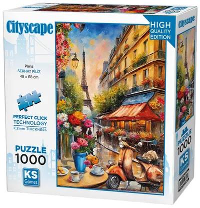 Puzzle KS Games din 1000 piese- Paris