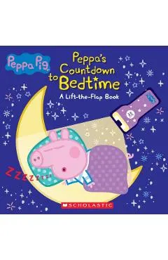 Countdown to Bedtime (Media Tie-In): Lift-The-Flap Book with Flashlight (Peppa Pig)