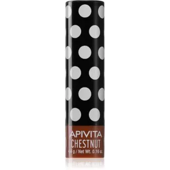 Apivita Lip Care Chestnut tinted balsam de buze tonifiant