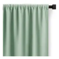 Draperie verde-mentă dimout (semi-opacă) 140x250 cm Carli – Restilo