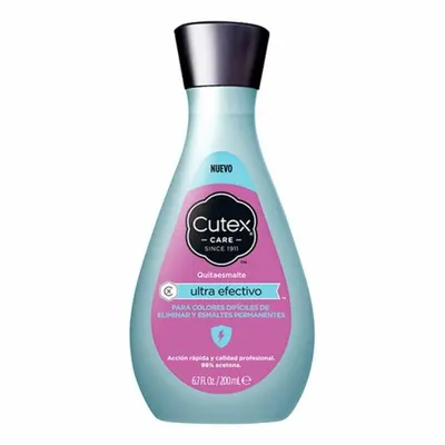 Dizolvant unghii, Cutex, Ultra-effective, fără acetonă, 200 ml