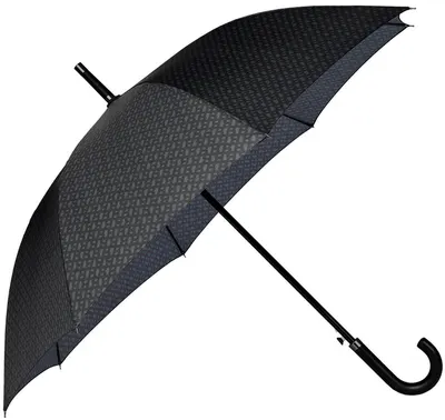 Umbrelă Hugo Boss Monogram - albastru inchis