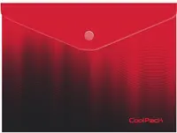 Cool Pack Gradient Gradient Cranberry Button Folder - A4