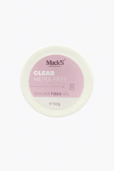 Gel Uv Mack's Fiber Clear 50g