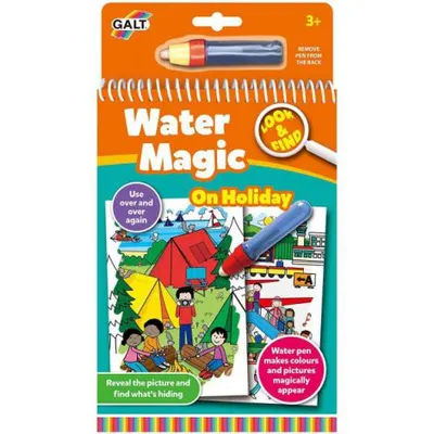 Water magic: carte de colorat in vacanta