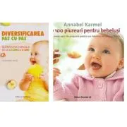 Pachet Diversificarea pas cu pas 6-12 luni si Top 100 piureuri pentru bebelusi