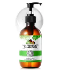 Sampon 3 in 1 cu Ulei de Rozmarin, Ricin, Batana pentru Cresterea Parului, NOVA KISS 300 ml