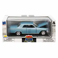 Masina metalica, New Ray, 1962 Chevrolet Impala SS, Blue, 1:25