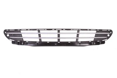 Grila bara fata potrivit MERCEDES Clasa C 2004-2007 - mijloc, negru