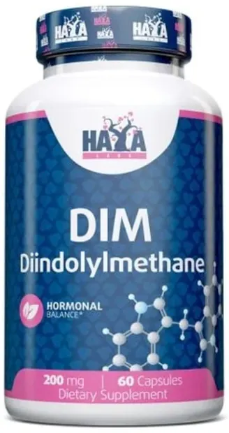 DIM Diindolylmethane, 200 mg, 60 capsule, Haya Labs
