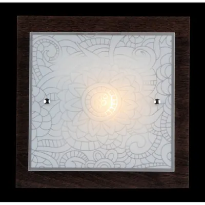 Aplica Geometry Constanta,1 x E27,L.270,cm,H.90 cm,Maro