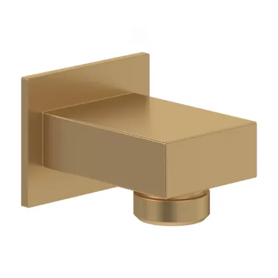 Cot racord patrat, auriu periat, Villeroy Boch