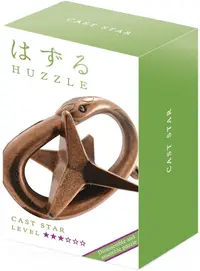 Puzzle logic metalic Hanayama - Cast Puzzle Star Huzzle