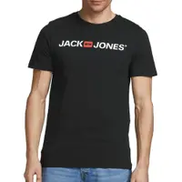 Tricou cu Mânecă Scurtă Bărbați Jack & Jones 12137126 Negru