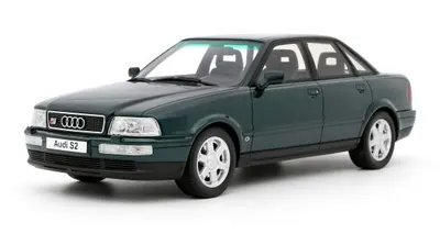 Model de colecție OTTOMobile Limited Edition Modern: mașini - Audi S2 Sedan M6 (Emerald Green) 1993)