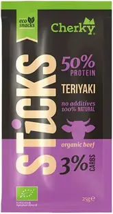 Băț de vită teriyaki organic, 25 g, Cherky