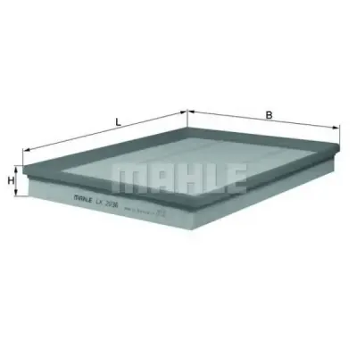 Filtru aer MAHLE ORIGINAL LX 2036