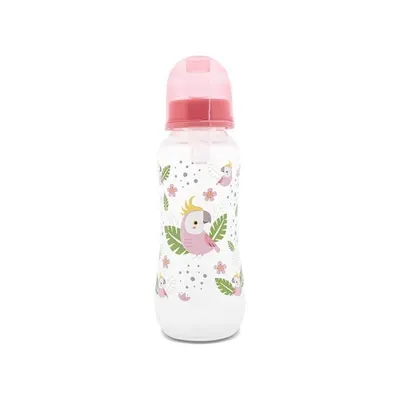 Biberon cu capac, 0 luni+, 250 ml, Shell Pink