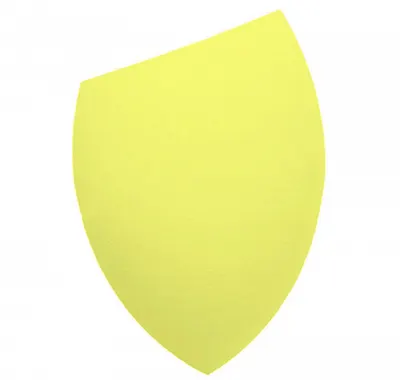 Burete Profesional Lacrima pentru Machiaj, Perfect Blending Cut Teardrop, Lemon
