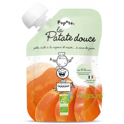 Piure cu 78% Cartofi Dulci +4/6 Luni Ecologic/Bio 120g