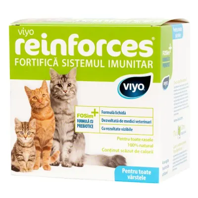 Viyo Cats Reinforces All Ages 7x30 ml - viyo,30x30ml