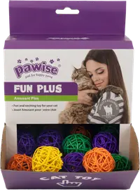 Pawise Fan Plus Box Wilow Ball Set de 36 Buc