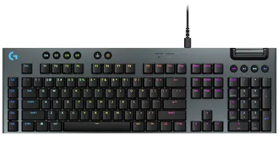 Tastatură mecanică Logitech - G915 X Low Profile, Linear, RGB, negru