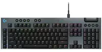Tastatură mecanică Logitech - G915 X Low Profile, Linear, RGB, negru