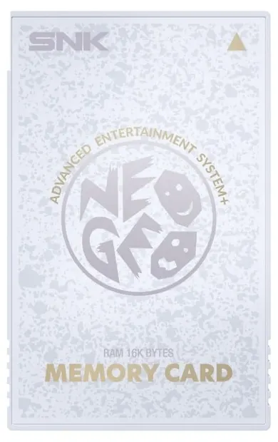 Card de memorie SNK - AES+, albă (Neo Geo)