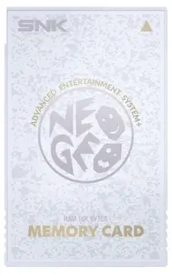 Card de memorie SNK - AES+, albă (Neo Geo)