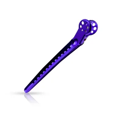 Clipsuri pentru par large - Y.S/PARK - Mov - 2 buc