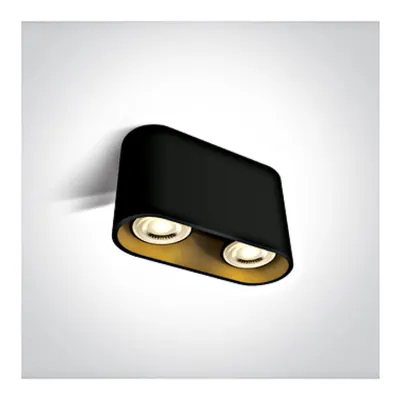 Miko Round F GU10 2x10W 220-240V IP20 negru