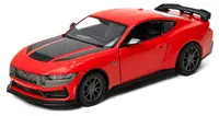Mașinuță metalică Kinsmart - 2024 Ford Mustang Dark Horse, 1:38, roșie