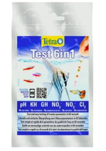 Tetra Test 6 IN 1 / 10 Strips