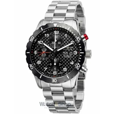 Ceas Zeppelin Zeppelin 7216M-2 Mens Watch Alain Robert Automatic Chrono Limited 42mm 10 ATM