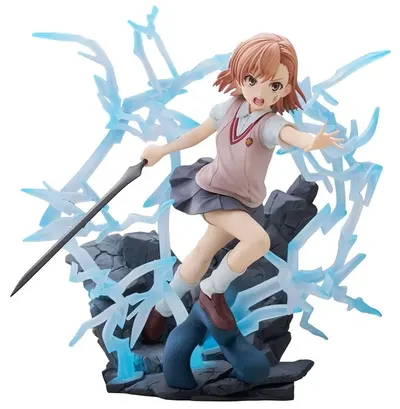 Statuetă Sega Animation: A Certain Scientific Railgun - Mikoto Mikasa, 23 cm