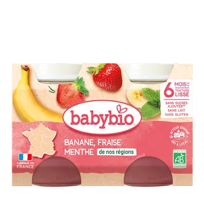 Desert fara zahar +6 luni, 2 x 130g, BabyBio