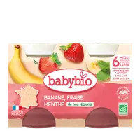 Desert fara zahar +6 luni, 2 x 130g, BabyBio