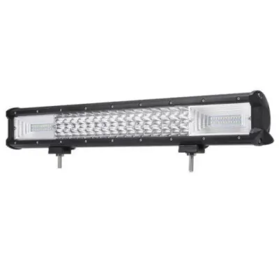 Bara proiectoare LED Auto Offroad Techstar® PNG3, 324W, 12V-24V, 6000 K, 6240 Lumeni, IP 67, 59 cm, Flood Beam 60° cu Leduri CREE XBD, Negru