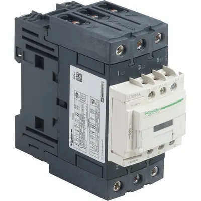 TeSys D contactor - 3P(3 NO) - AC-3 - <= 440 V 50 A - 24 V DC standard coil