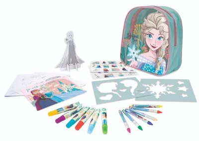 Set de desen AS Company - Frozen, cu rucsac